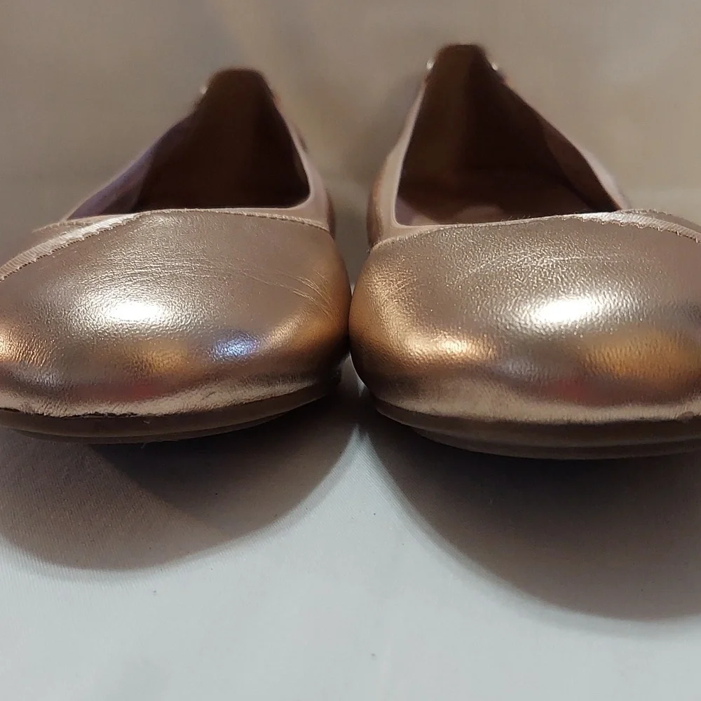 Vionic rose gold ballet flats. NWOT Sz 9 Wide - Picture 8 of 8